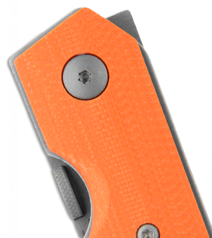 Нож складной Kwaiken Folder Orange (IKBS®), Boker Plus 01BO292, сталь AUS-8 Stonewashed Plain, рукоять стеклотекстолит G10, оранжевый