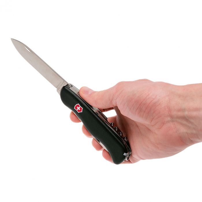 Нож перочинный Victorinox Forester, сталь X50CrMoV15, рукоять нейлон, черный