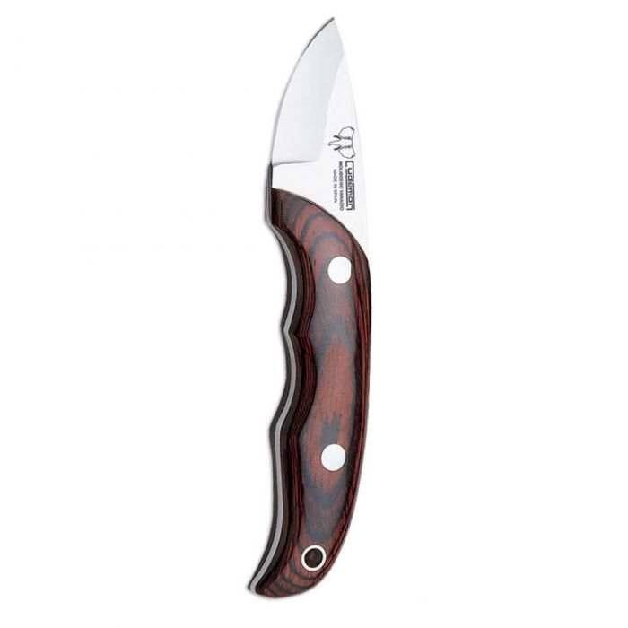 Нож с фиксированным клинком Cudeman Cuchillo Desollador, сталь 440 Stainless Steel, рукоять красное дерево
