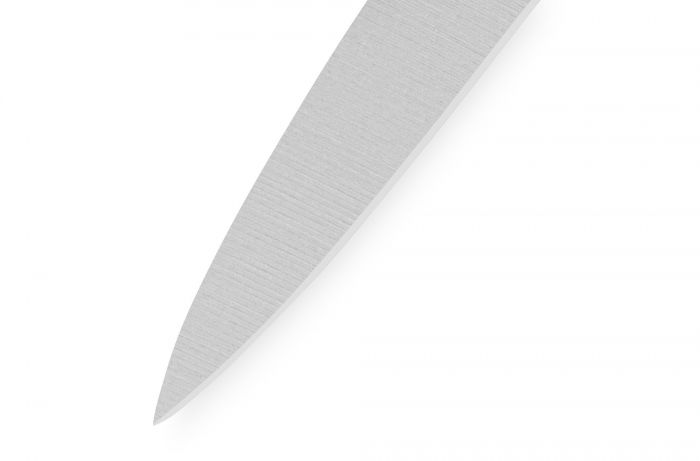 Нож кухонный для тонкой нарезки Samura "Harakiri" (SHR-0045W) 196 мм, сталь AUS-8, рукоять ABS пластик, белый